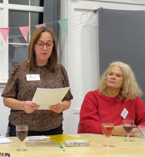 2025 AGM Steph presenting the Treasurer's Report