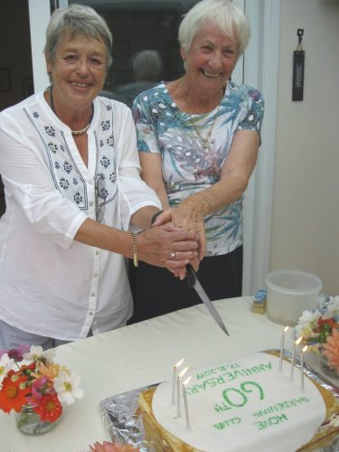 Cake cutting ceremony