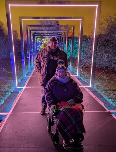 Christmas at Kew by Leila P