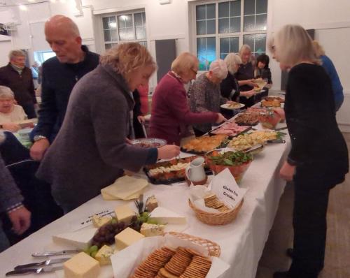 January Party Cheeseboard