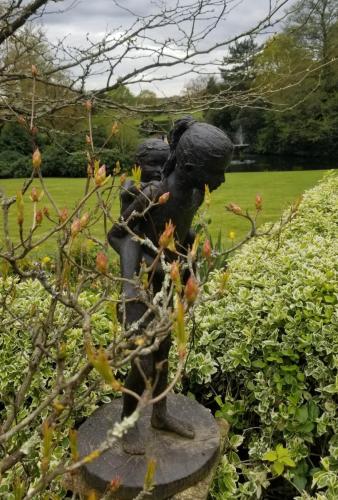 Sculpture 2 at Pashley Manor by Leila P