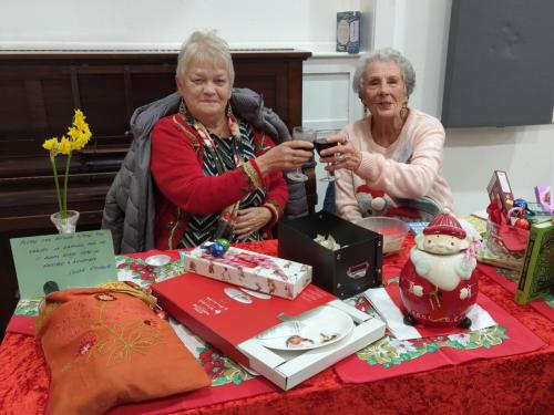 Raffle prizes at the AGM